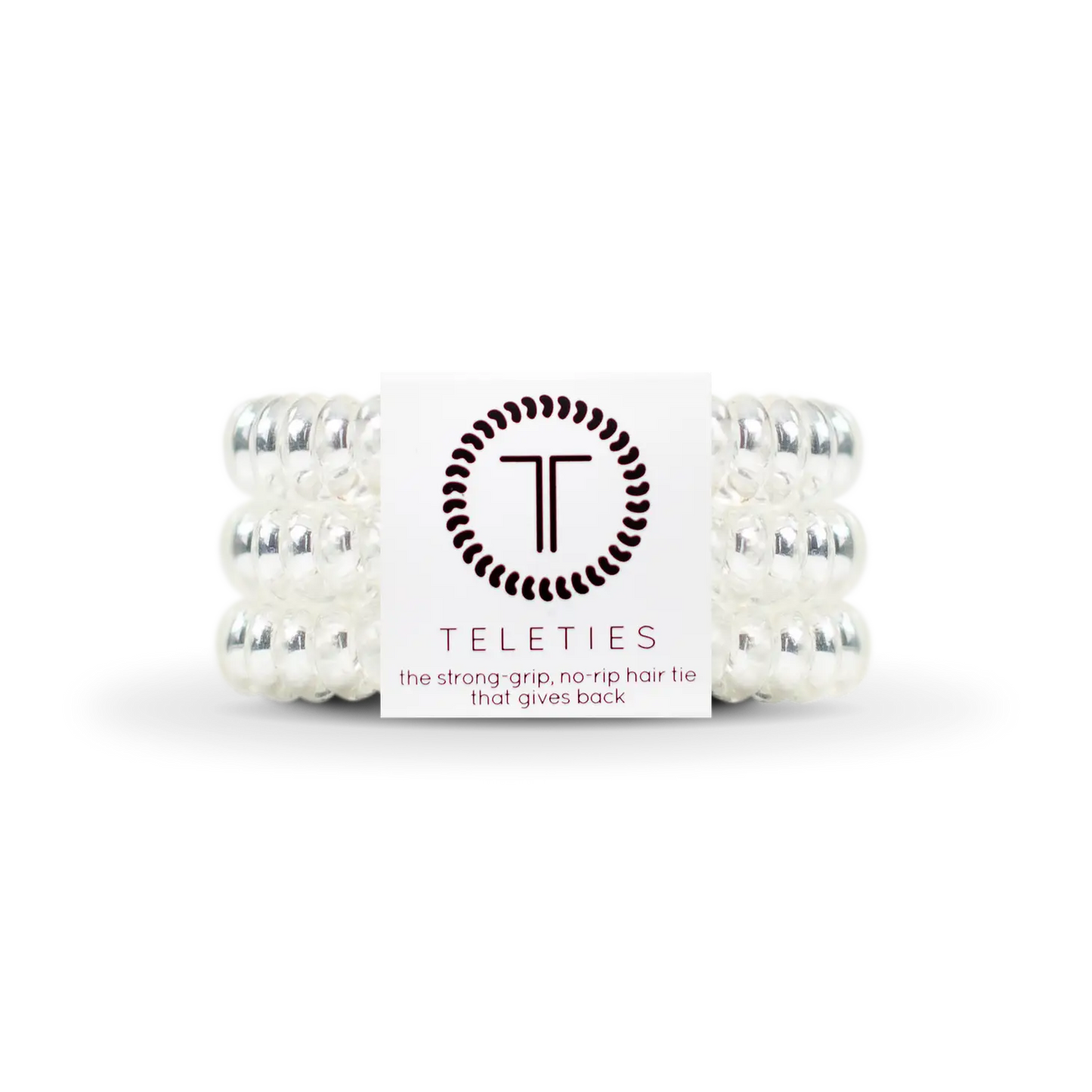 No Rip Hair Ties - Crystal Clear