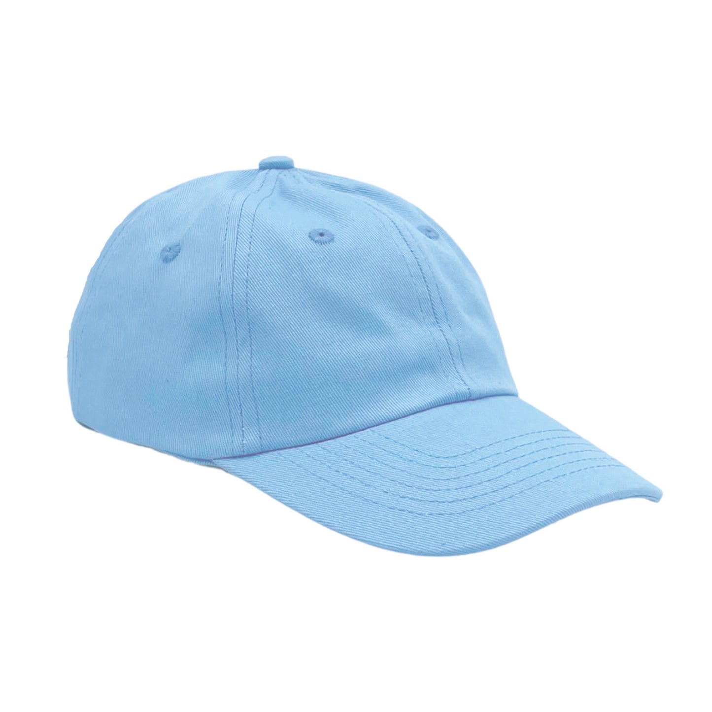 Bits and Bows Customizable Baseball Hat in Birdie Blue (Baby)
