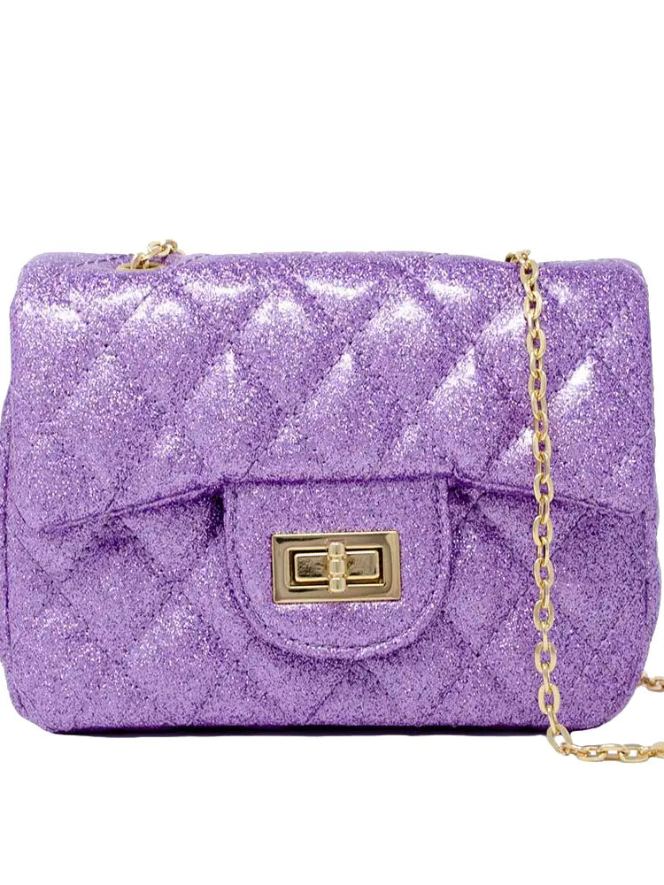 Zomi Gems Classic Sparkle Mini Bag - Purple – Jojo Mommy