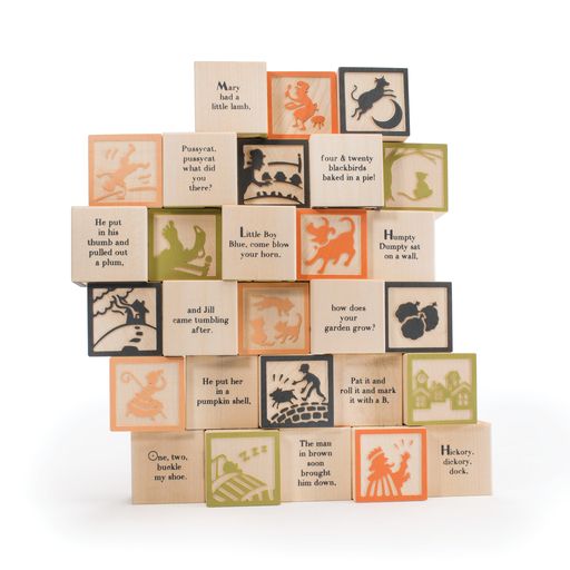 Uncle Goose Nursery Rhyme Blocks