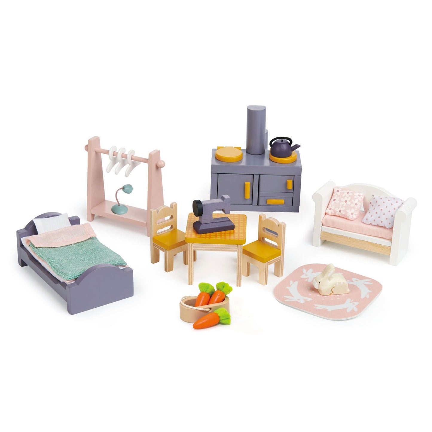 Tender leaf toys cotton tail cottage dollhouse