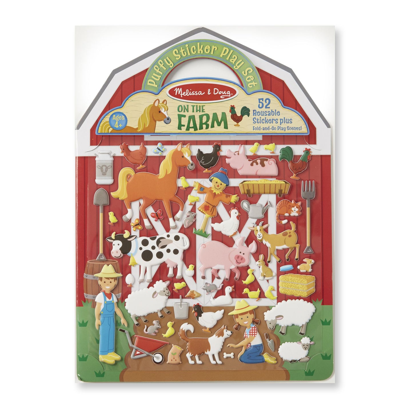Puffy Stickers Play Set: On the Farm
