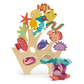 Tender Leaf Toys Stacking Fish and Coral Reef