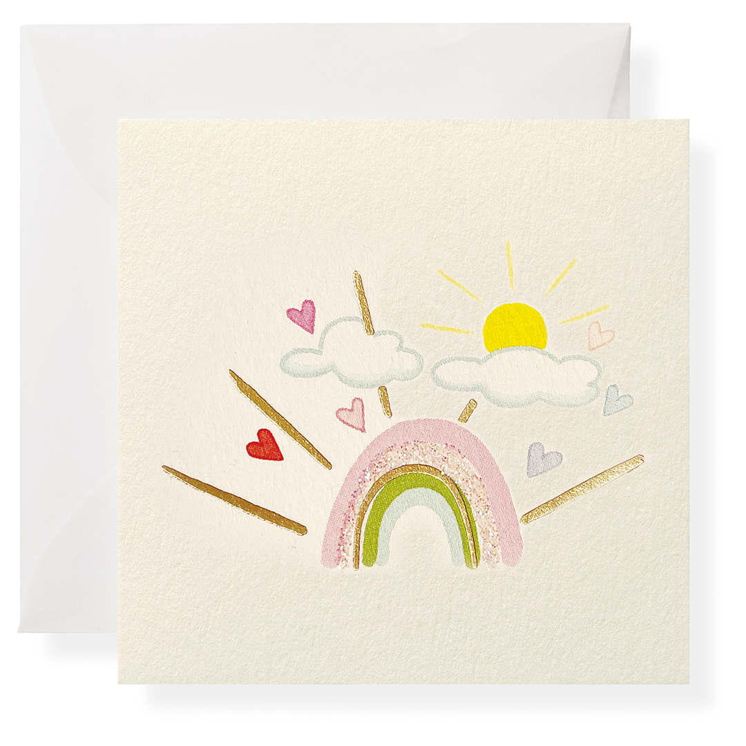 Rainbow Gift Enclosure Card