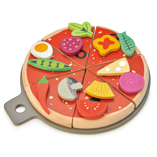 Tender Leaf Toys Wooden Pizza Party