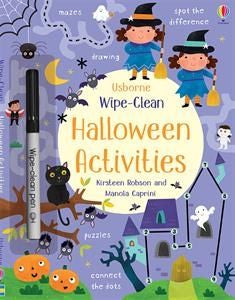 Wipe Clean Halloween Activities