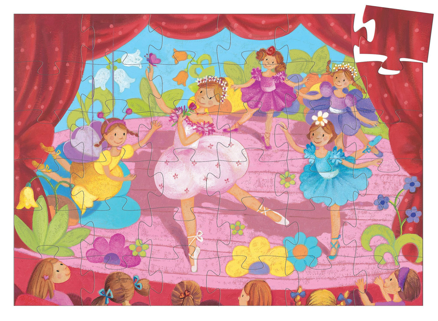 Ballerina Silhouette Puzzle