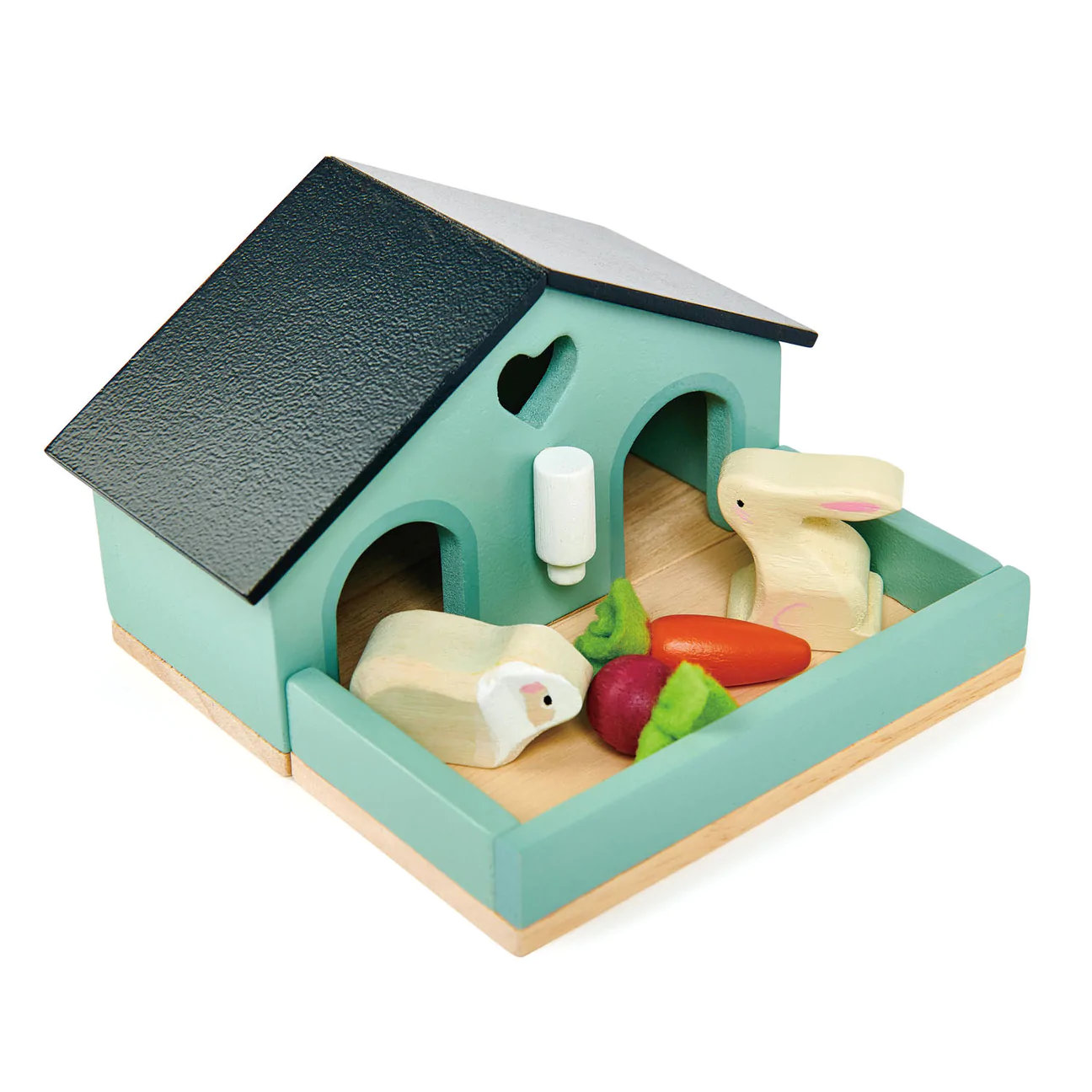 Tender Leaf Toys Wooden Pet Rabbit Set