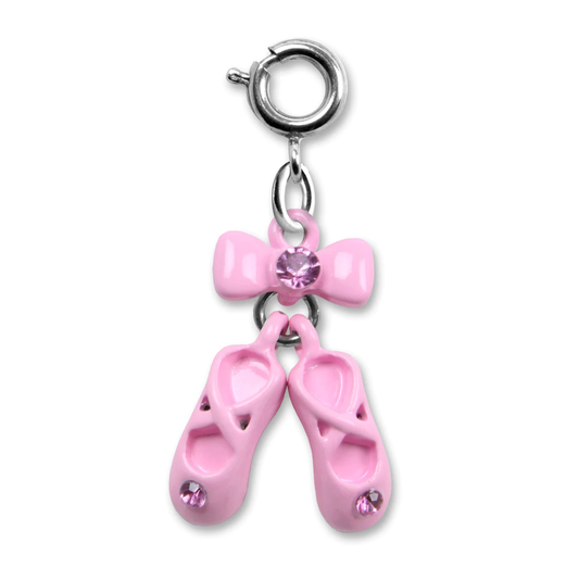 Ballet Slipper Duo Charm made by CHARM IT!