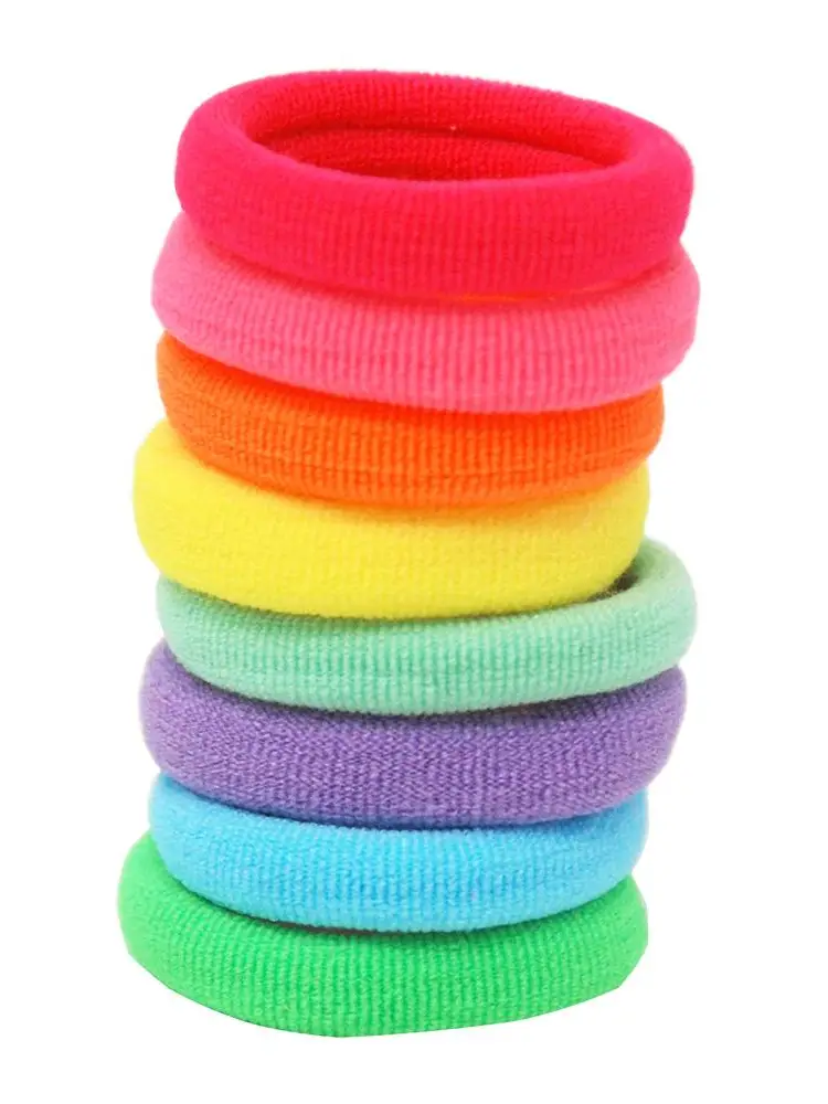 Color Burst Snag Free Hair Elastics