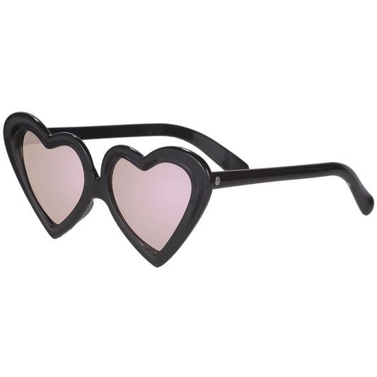 Black Heart Shaped Kids Sunglasses