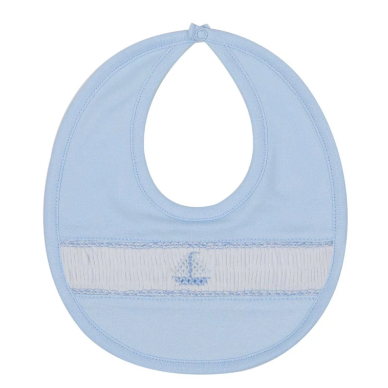 Nellapima Sailboat Smocked Bib