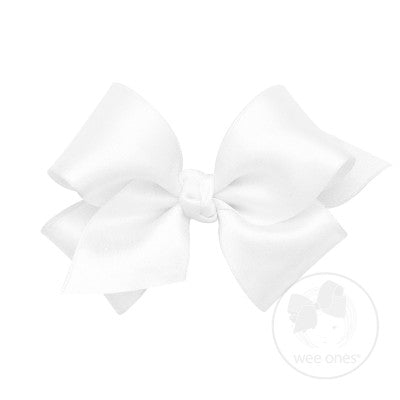 wee ones satin hair bow