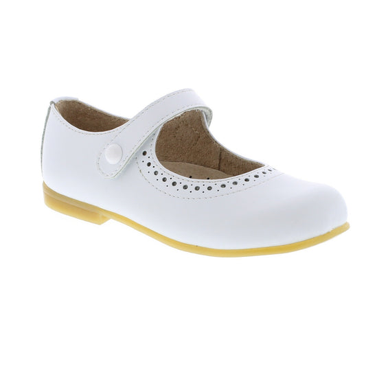 Footmates White Emma Mary Jane Shoe Dallas Children's Shoe Store