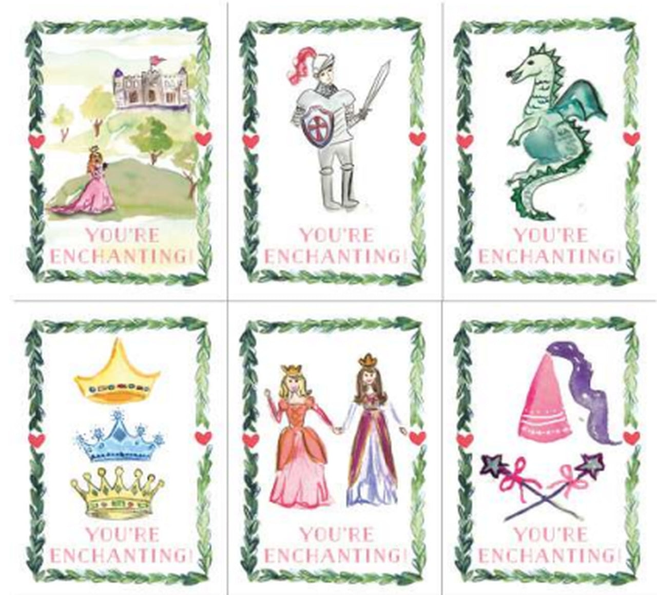 Enchanted Valentines- Set of 12