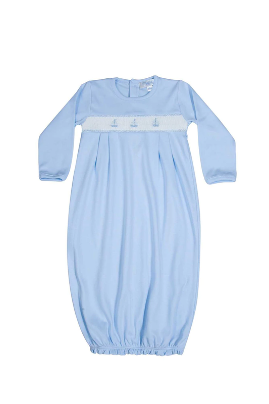 Nellapima Sailboat Smocked Gown