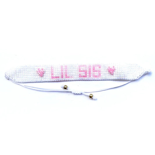 Over the Moon LIL SIS Beaded Bracelet
