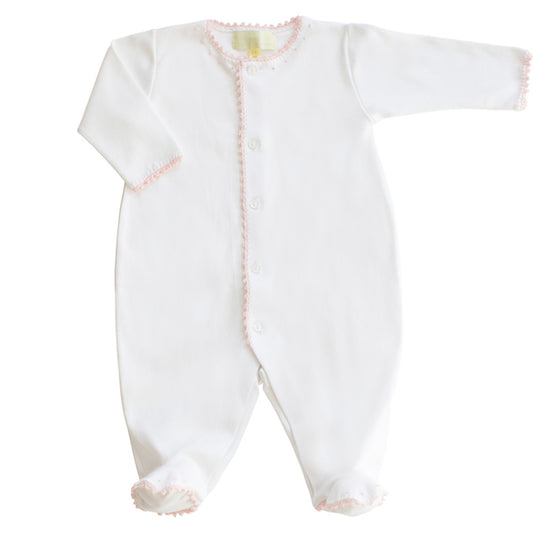 Pixie Lily Layette Dallas Jersey Footie Romper