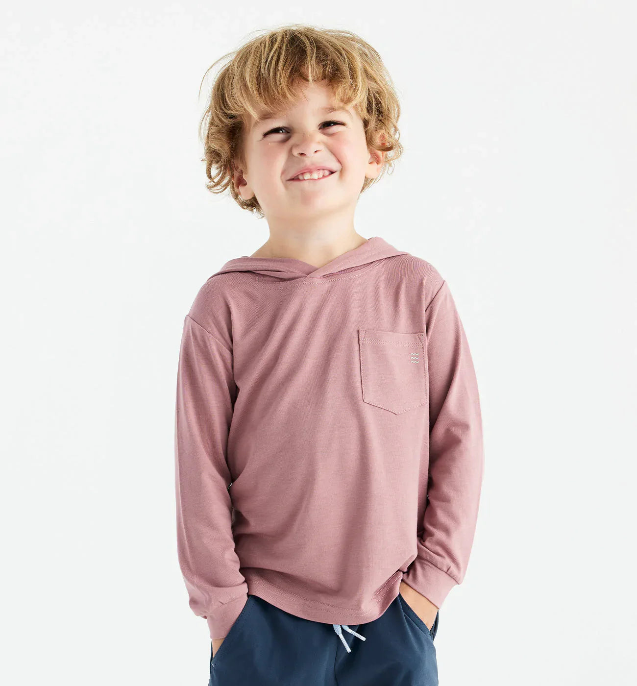 Kids Free Fly Bamboo Shade Hoodie - Bluestone – Jojo Mommy