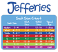 Jefferies Socks Size Chart