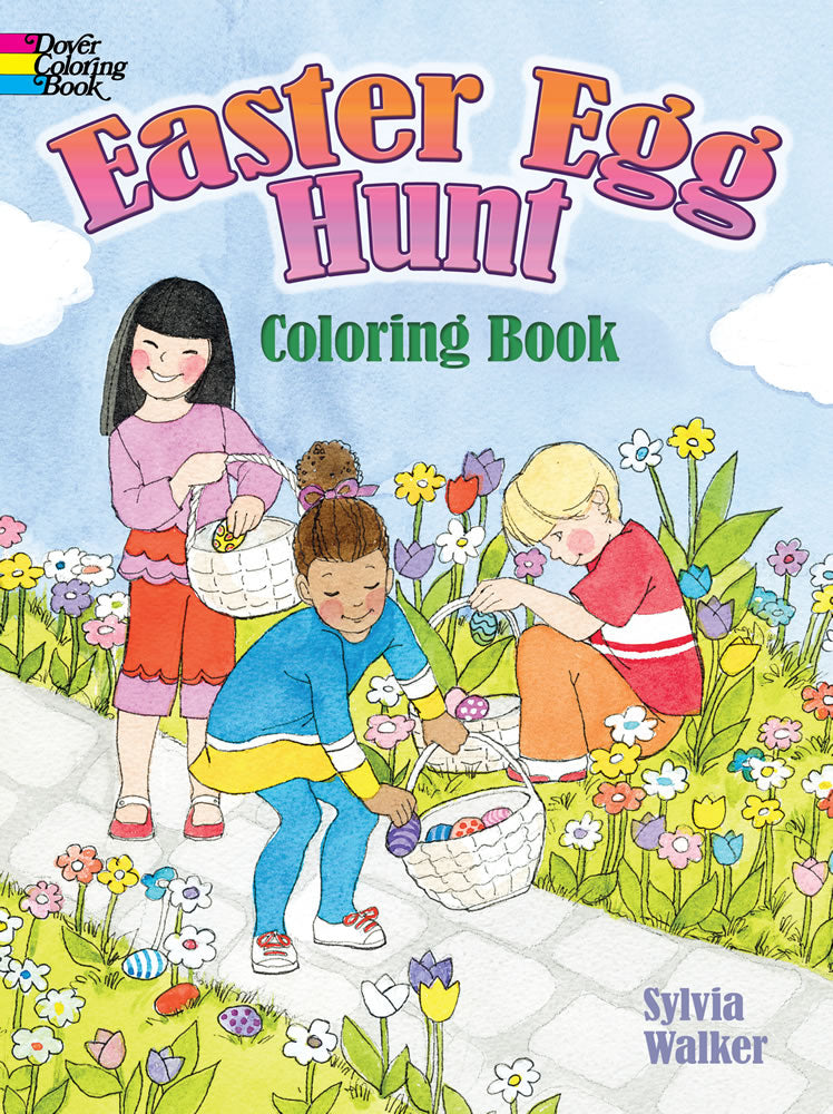 Easter Egg Hunt Coloring Book