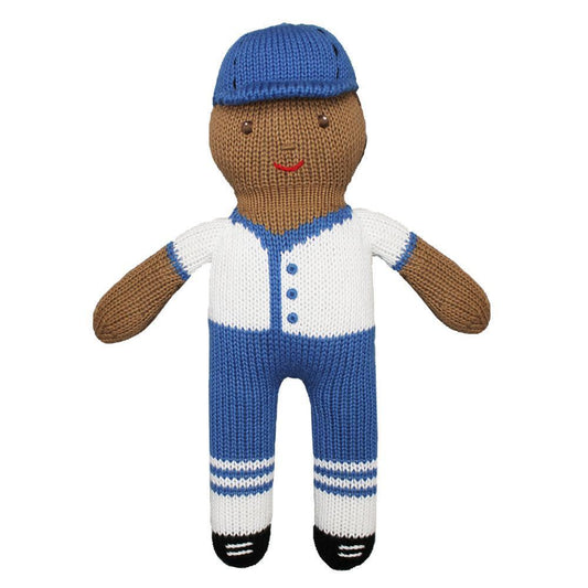 Knit Baseball Player - Royal Blue