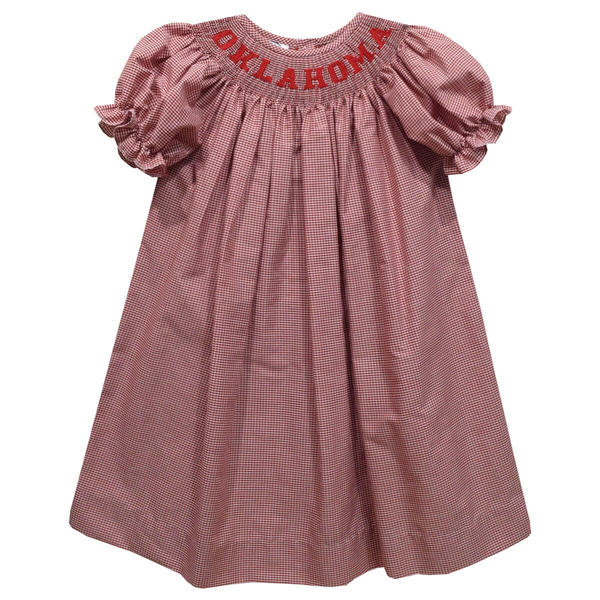 Vive La Fete Oklahoma Red Gingham Bishop Dress 