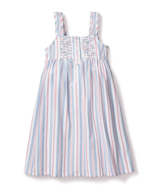 Petite Plume Vintage French Stripes Children's Charlotte Nightgown