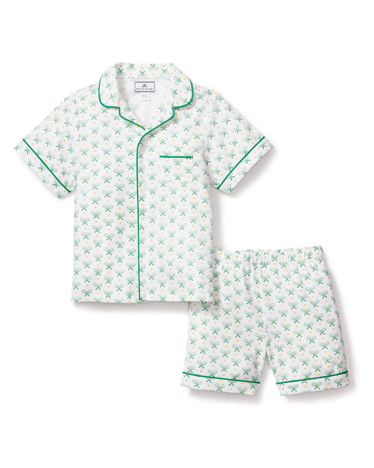 Petite Plume Match Point Children's Short Set Pajamas