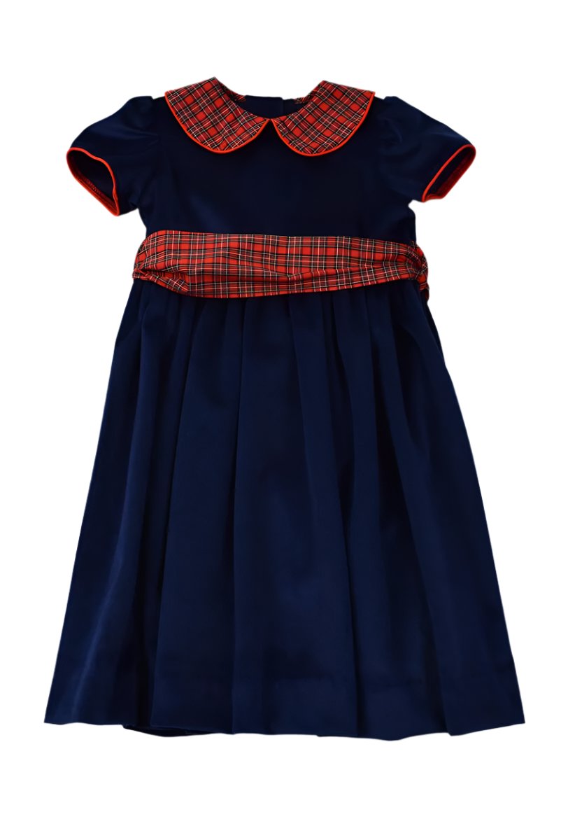 Funtasia Too Plaid Sash Waistline Dress