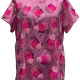 Queen of Sparkles Pink Candy Corn Tee- Kid's