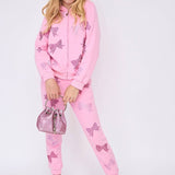 Crystal Bow Jogger Set