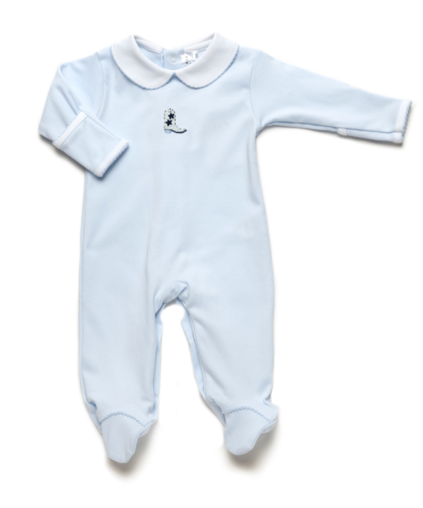 Milly Marie Baby Boy Cowboy Boot Footie 
