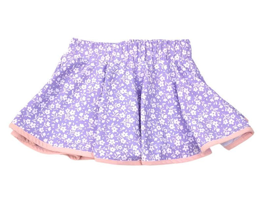 Funtasia Too Lavender Floral Skort