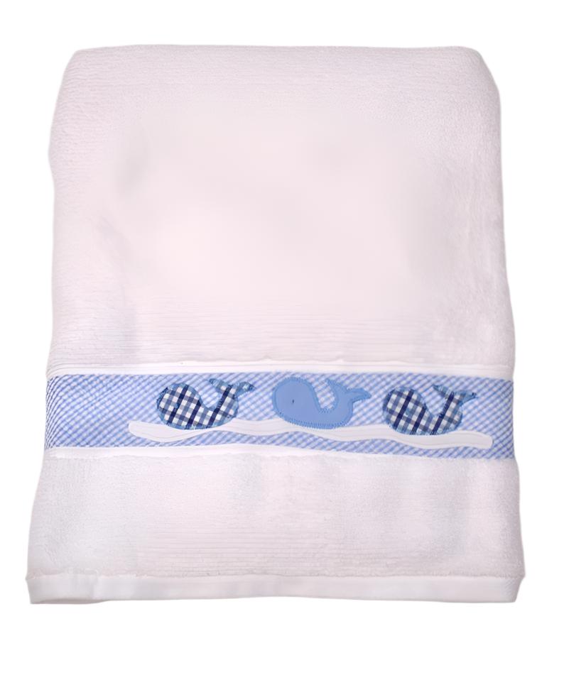 Funtasia Too Blue Whales Towel