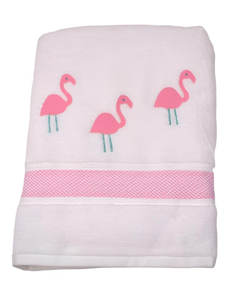 Funtasia Too Pink Flamingos Towel