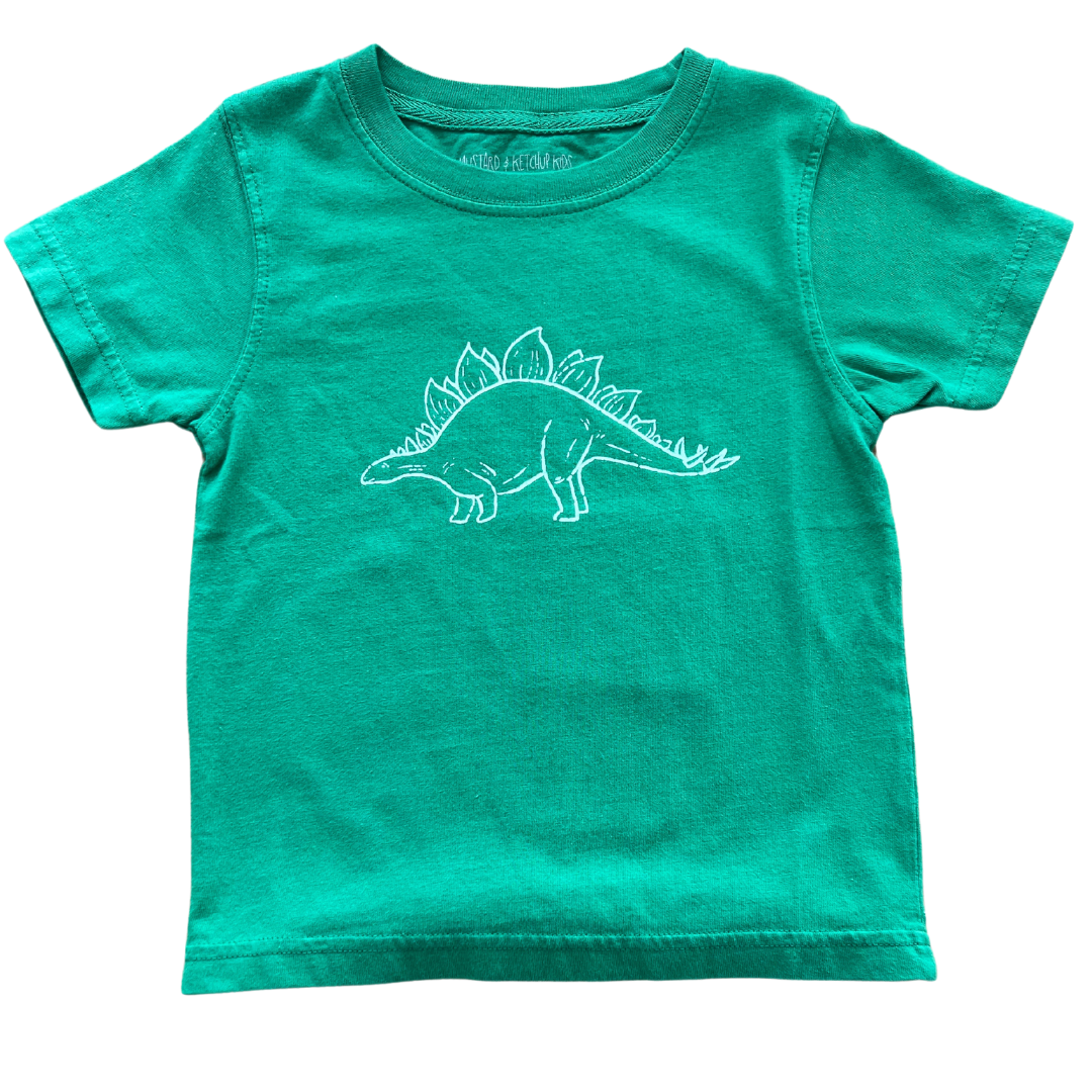 Green Stegosaurus T-Shirt