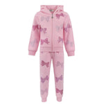 Lola and the Boys Crystal Bow Jogger Set
