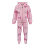 Lola and the Boys Crystal Bow Jogger Set