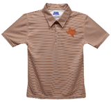 Vive La Fete Texas Embroidered Stripes Polo