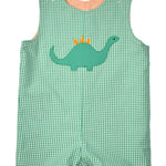 Pumpkins and Dino Reversible Shortall