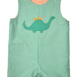 Pumpkins and Dino Reversible Shortall