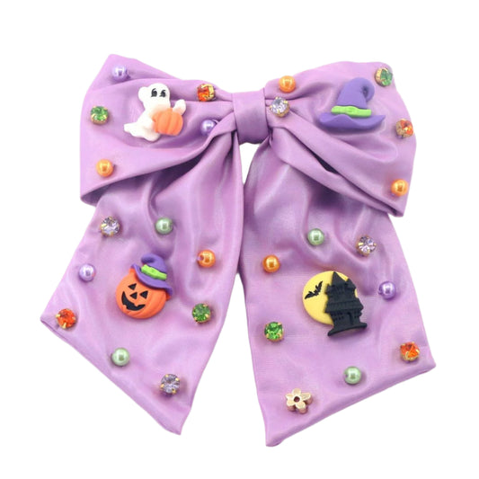 Poppyland Haunted House Bow