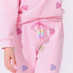 Lola and the Boys Pink Crystal Hearts Set