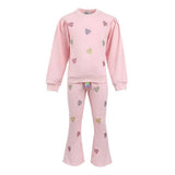 Lola and the Boys Pink Crystal Hearts Set