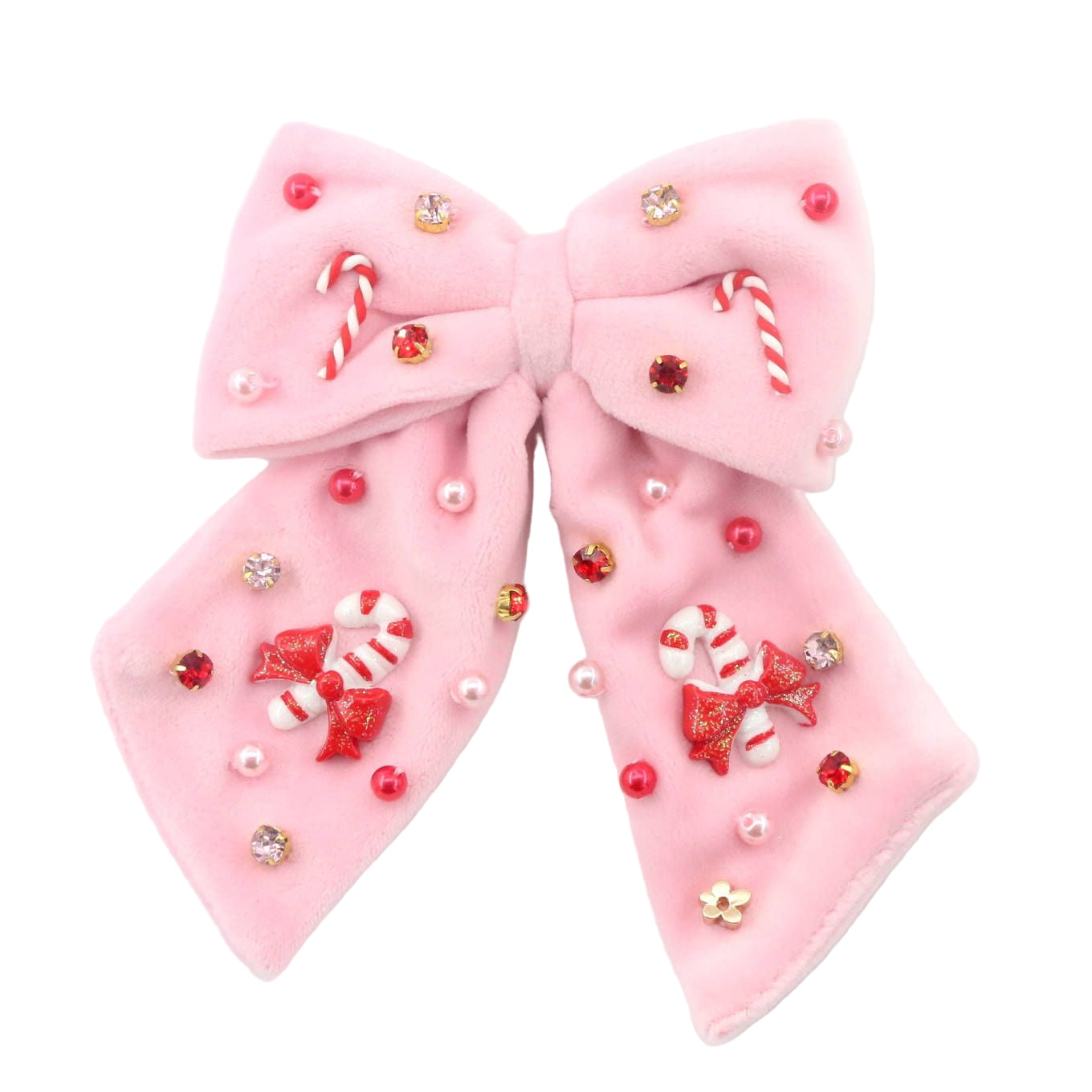 Poppyland Candy Cane Lane Hair Bow