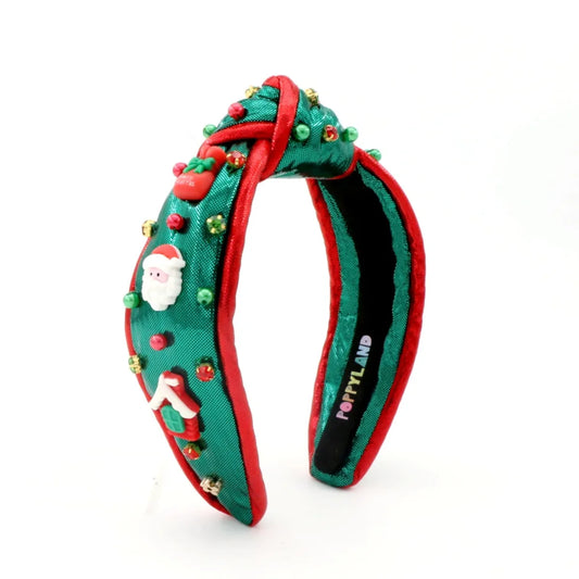 Poppyland Ho Ho Ho Knot Headband