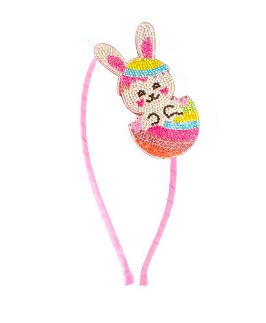 Bunny Egg Crystal Headband