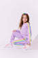 Lavender Rainbow Sequin Set