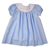 Funtasia Too Embroidered Floral Blue Float Dress